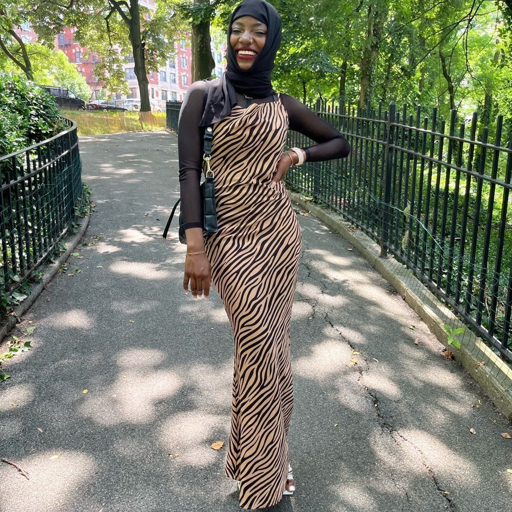 Pretty lavish Tiger print dress